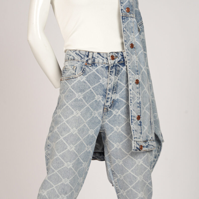 Detailed Denim Jeans