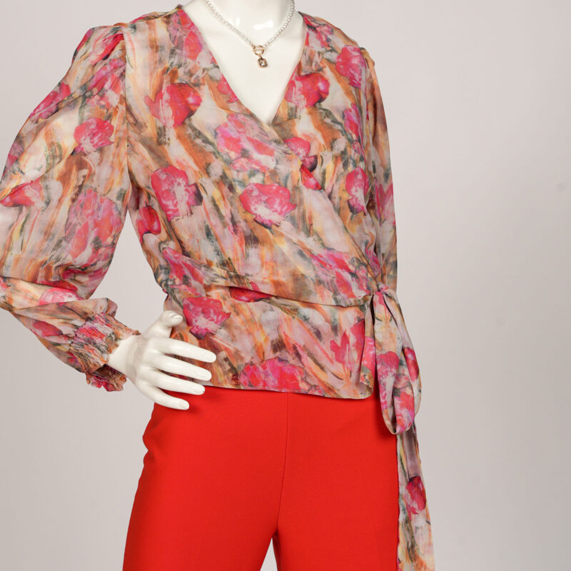 Sheer Flower Top