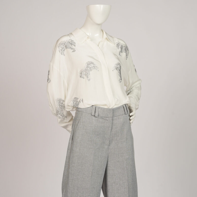 Gray Suit Pants