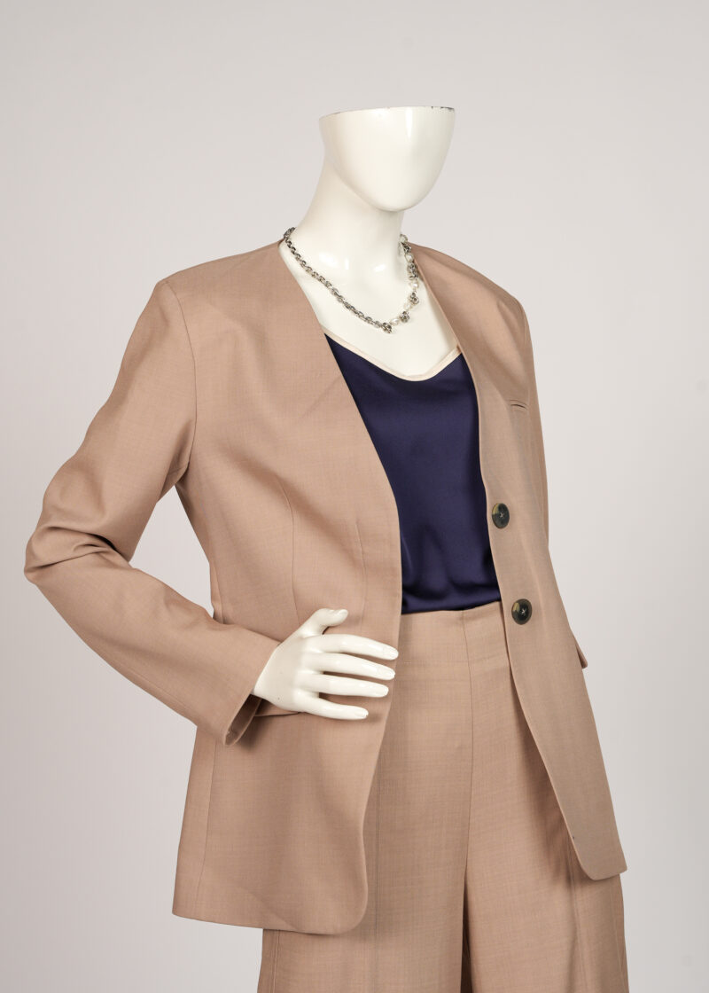 Tan Long Sleeve Blazer