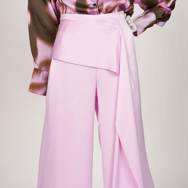 Light Lavender Bell Bottom Pants