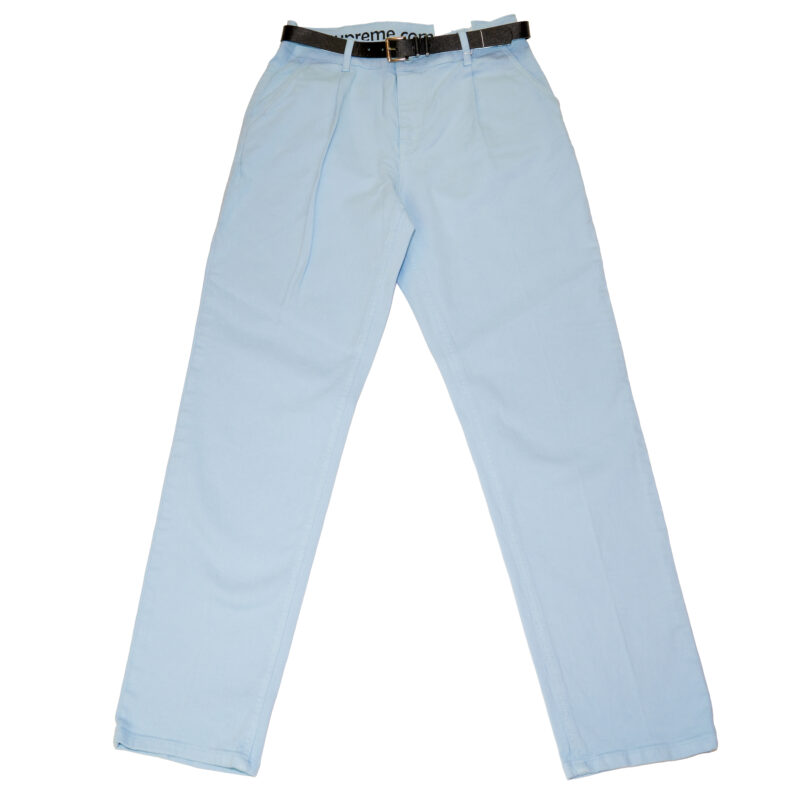 Light Blue Jeans With Belt