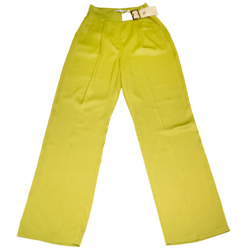 Silk Green Trousers