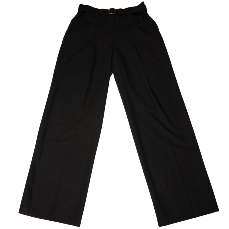 Wide Straight Leg With White Trim Pants