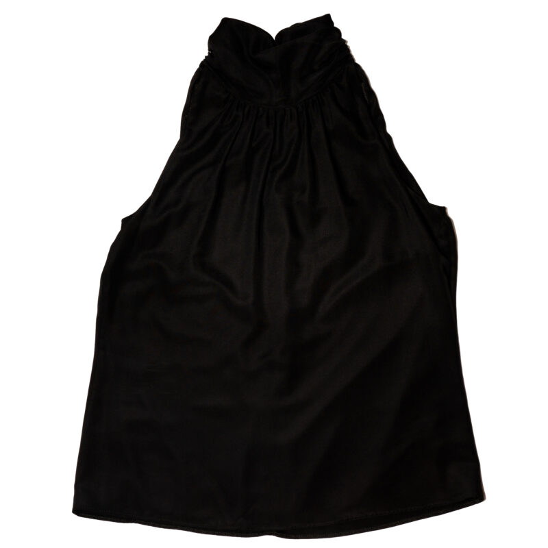 Black Halter Neck Top