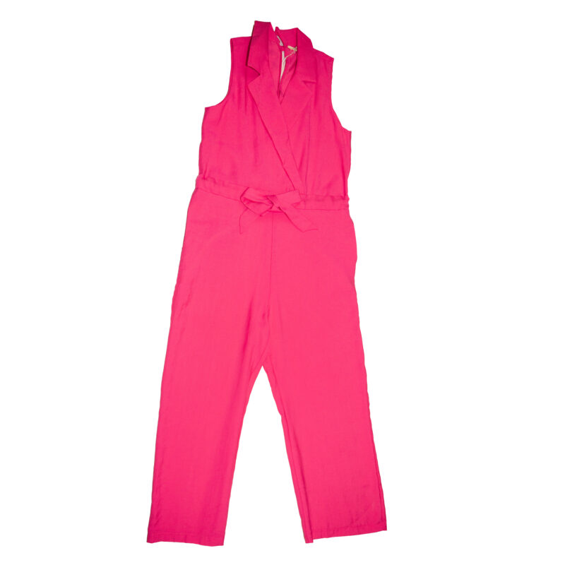 Pink Romper with Tie