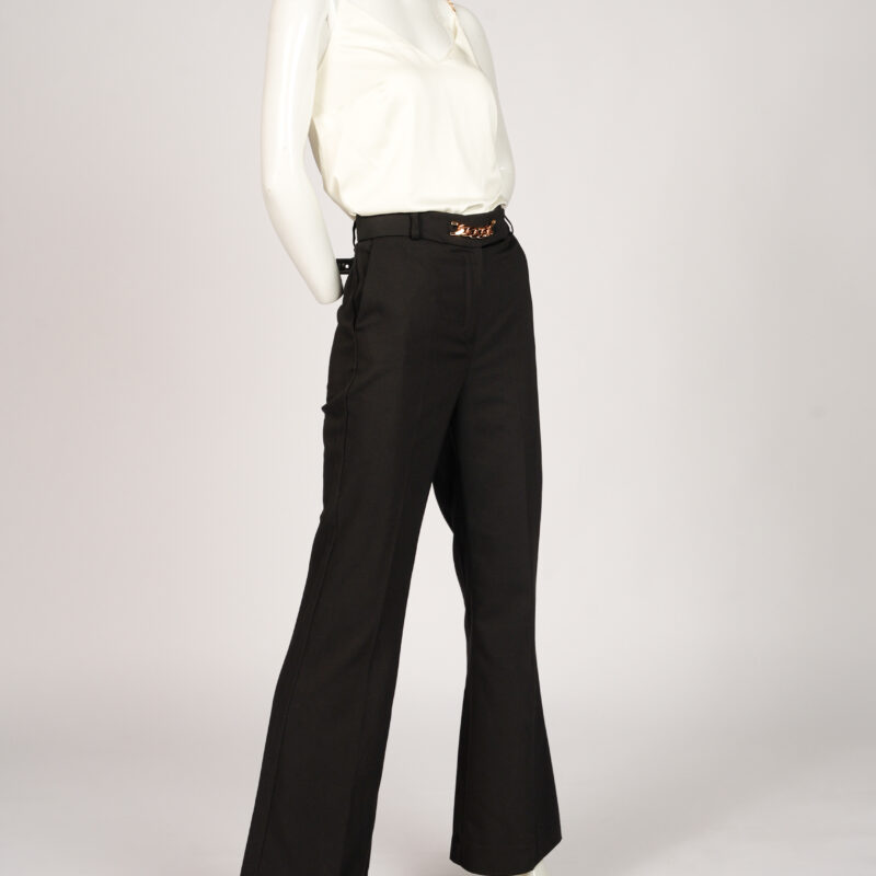 Black Chain Dress Pants